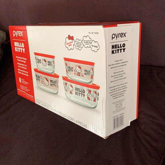 Hello kitty Pyrex set - Picture 3 of 6